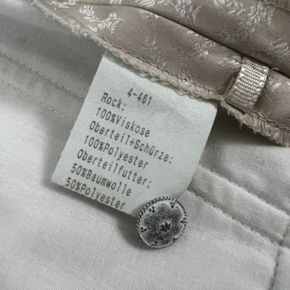 Lisas Landhouse Vintage Trachten Dirndl German Folk Maxi Dress size EU 34 (6) - Picture 12 of 12